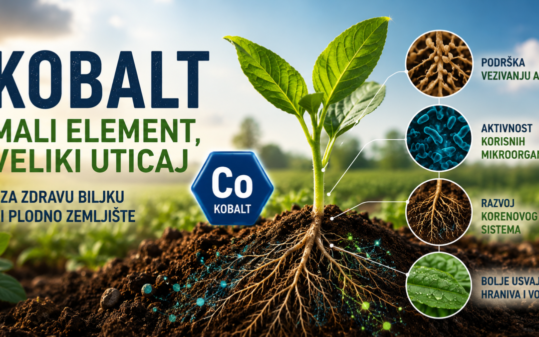 Uloga kobalta u zdravlju zemljišta?